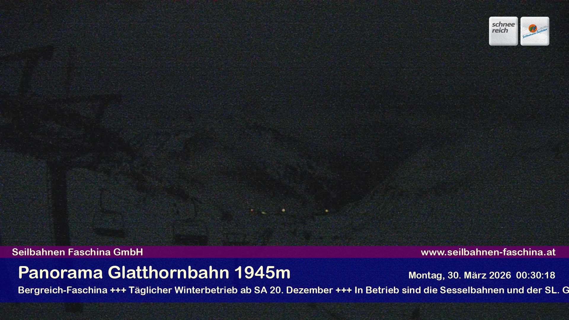 Archiv Foto Webcam Panoramablick von der Glatthornbahn