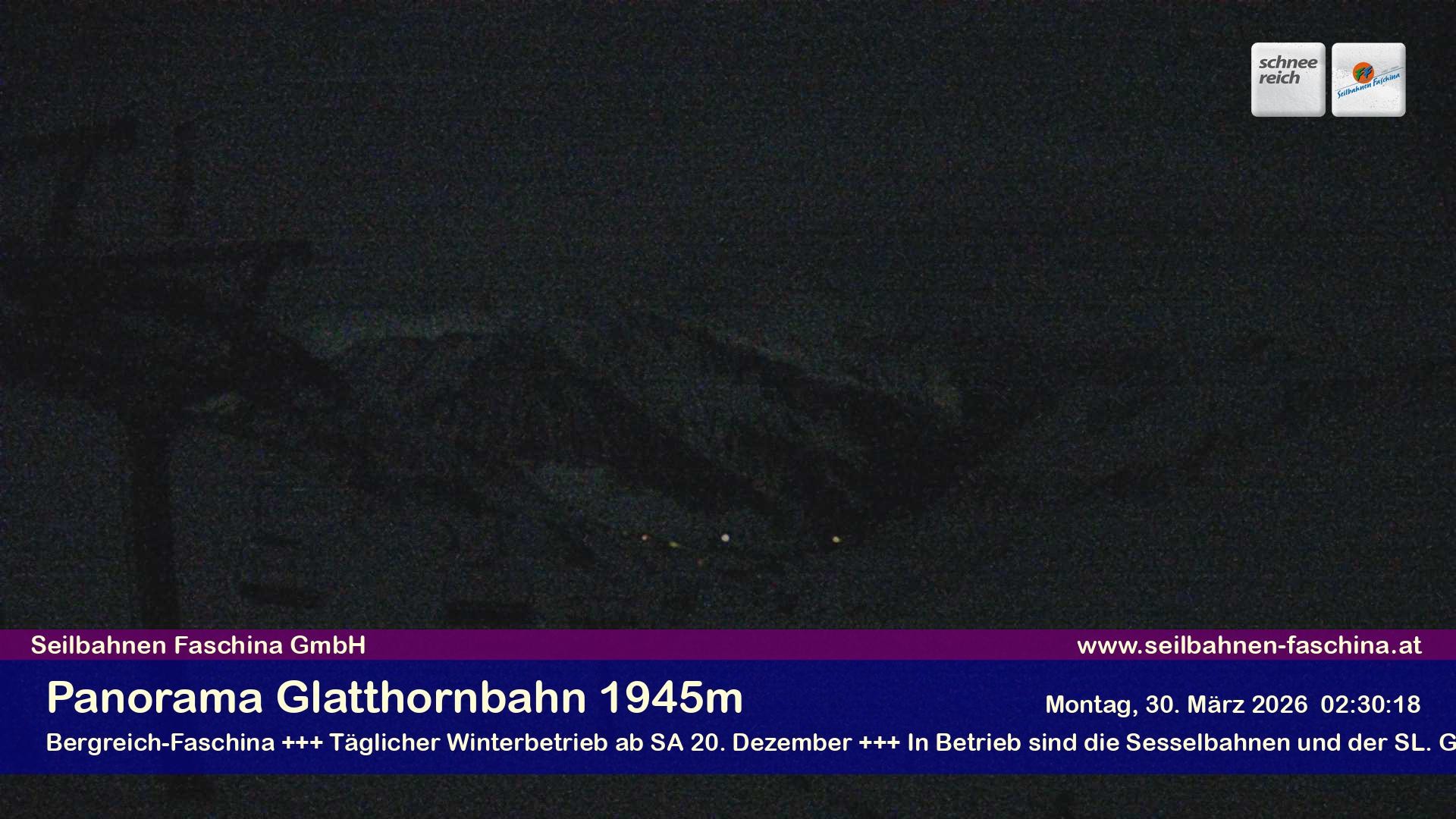 Archiv Foto Webcam Panoramablick von der Glatthornbahn