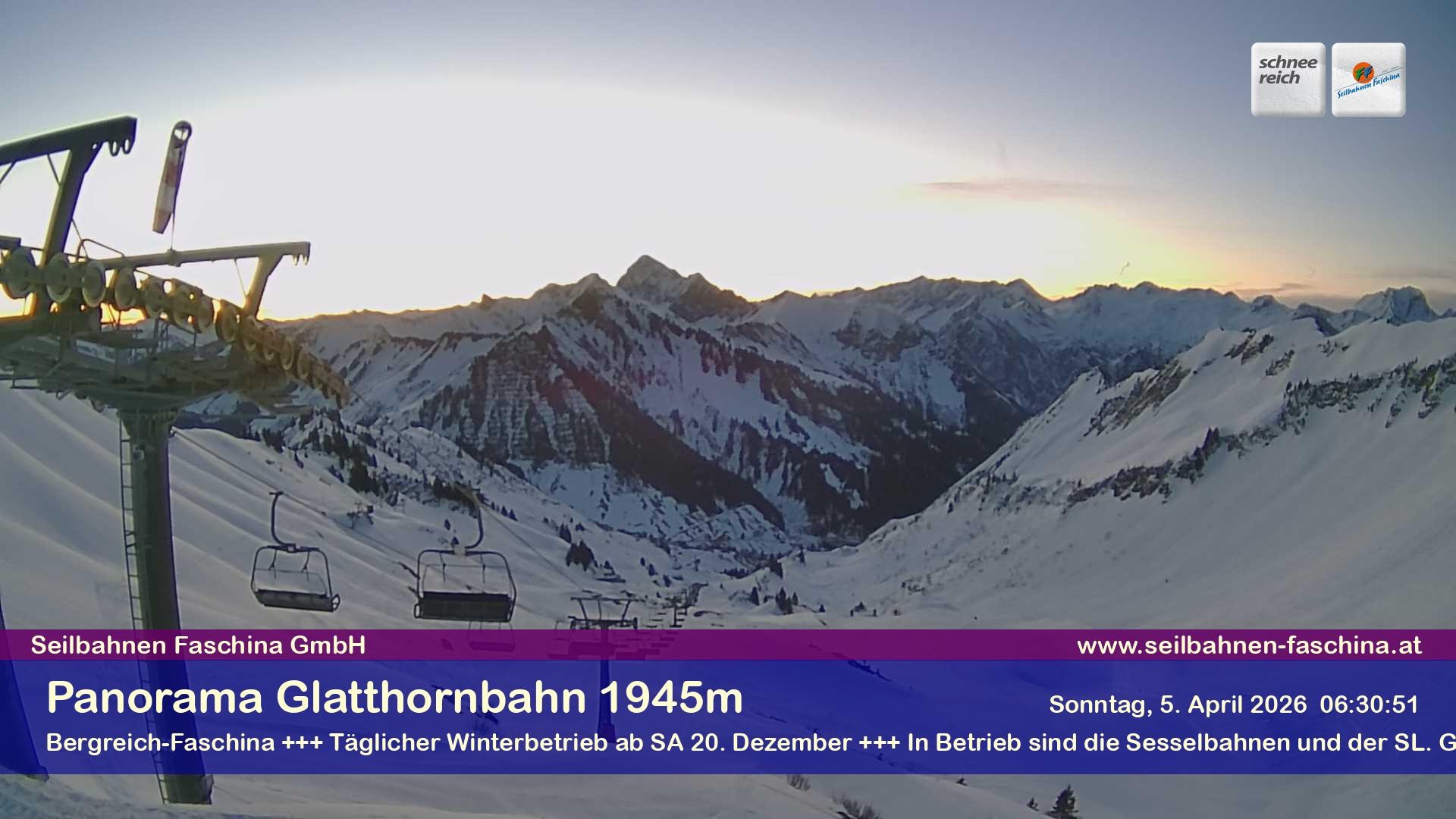Archived image Webcam view glatthorn (1945m)