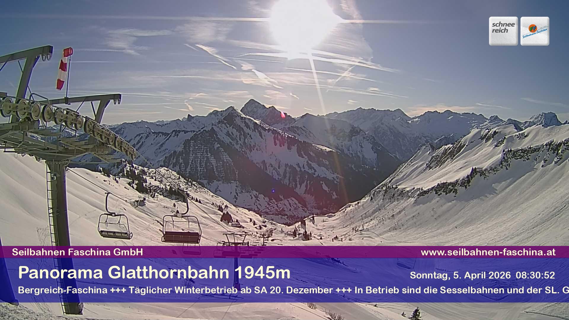 Archived image Webcam view glatthorn (1945m)