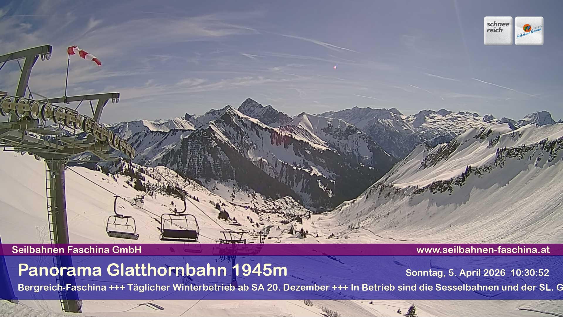 Archived image Webcam view glatthorn (1945m)