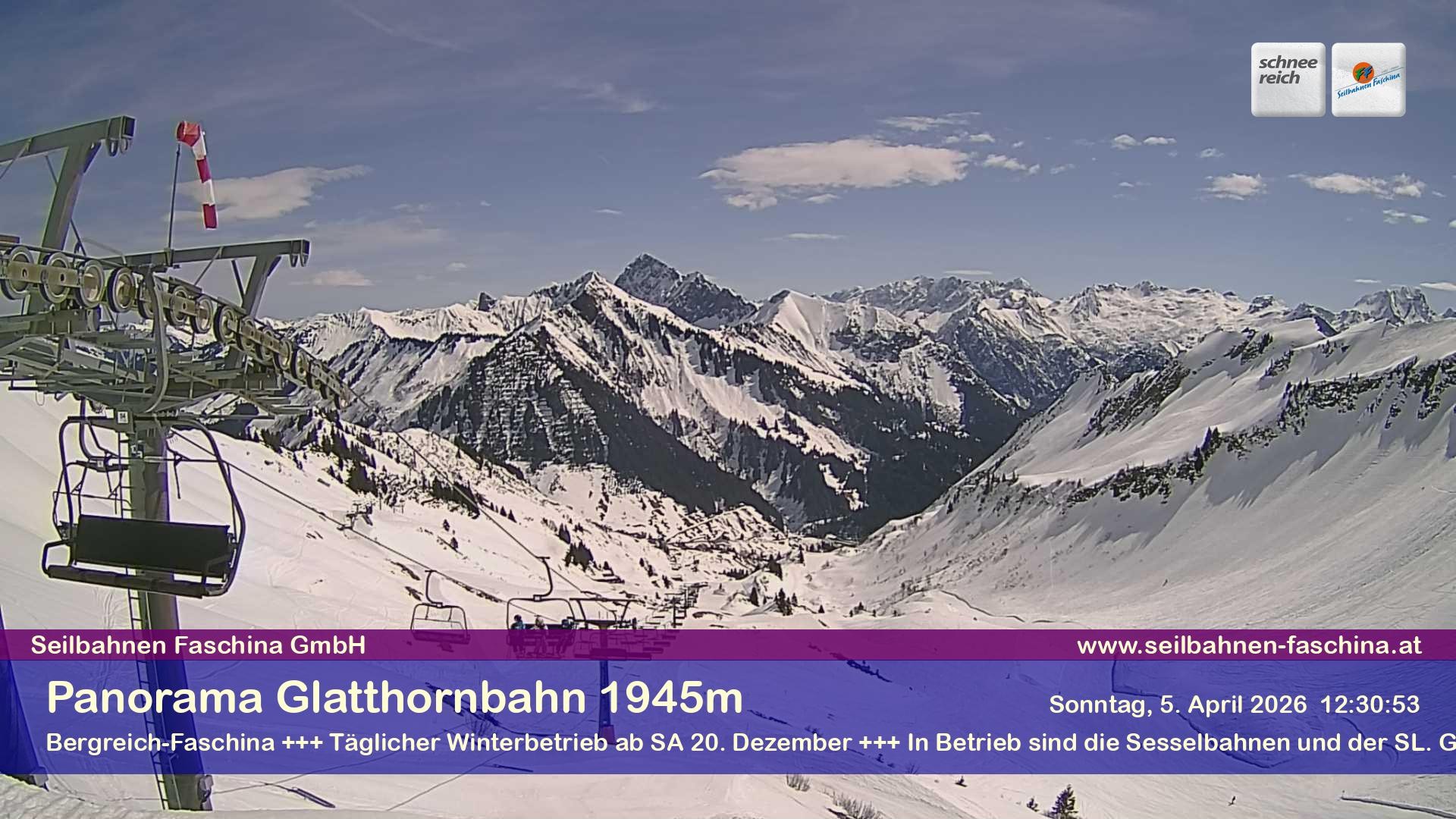 Archived image Webcam view glatthorn (1945m)