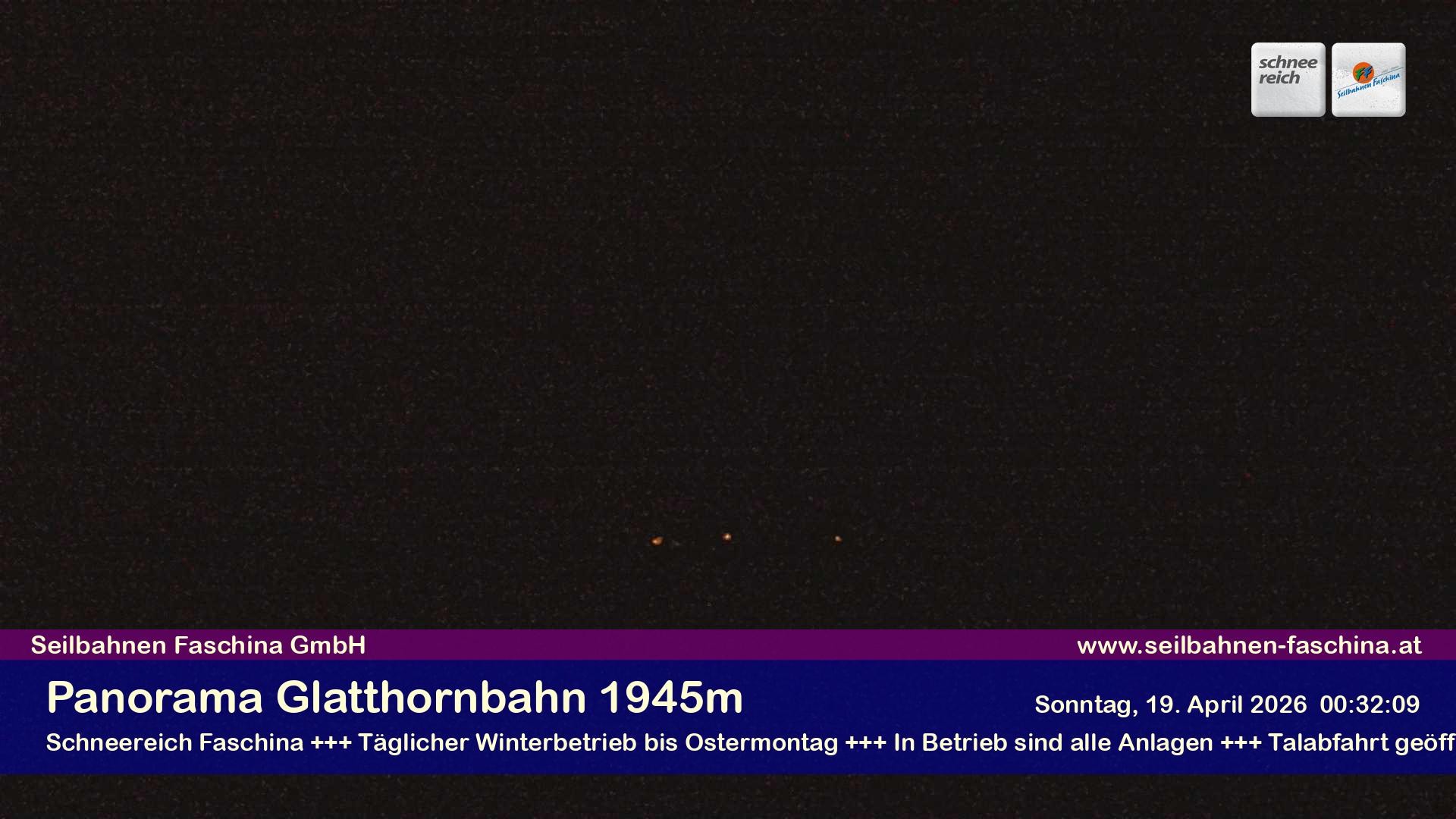 Archiv Foto Webcam Panoramablick von der Glatthornbahn