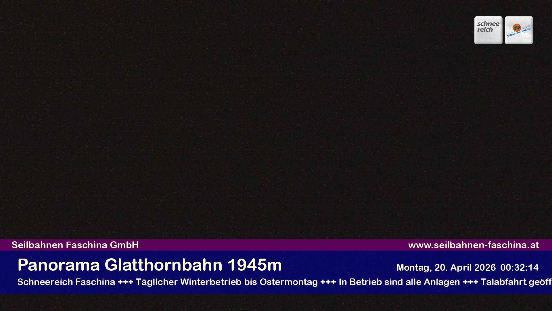Archiv Foto Webcam Panoramablick von der Glatthornbahn