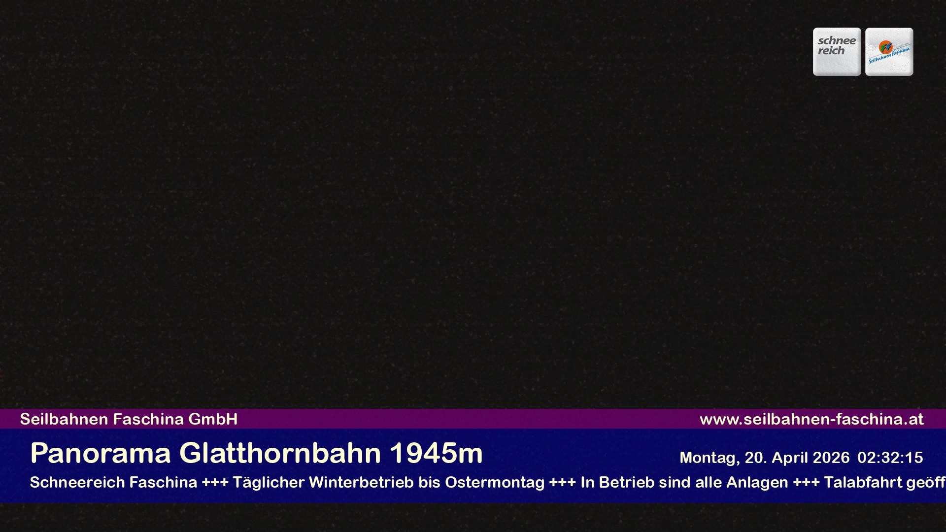 Archiv Foto Webcam Panoramablick von der Glatthornbahn