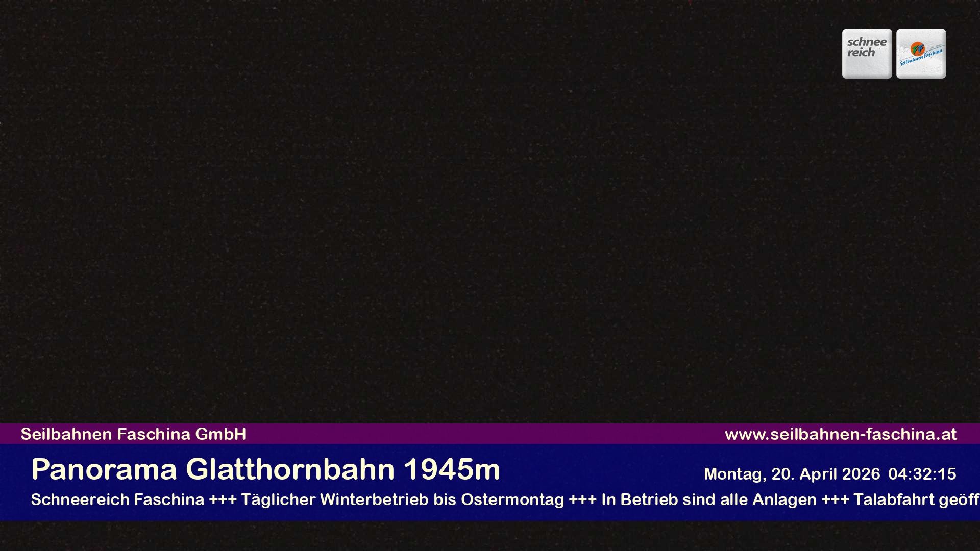Archiv Foto Webcam Panoramablick von der Glatthornbahn