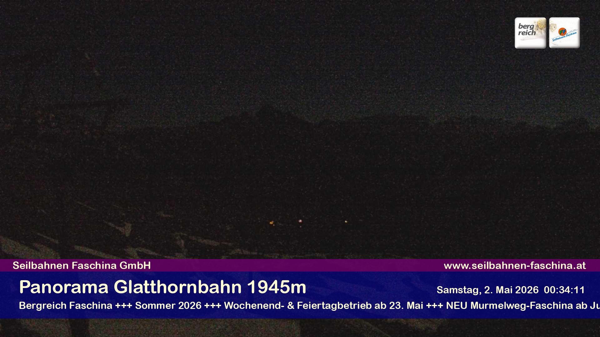 Archiv Foto Webcam Panoramablick von der Glatthornbahn