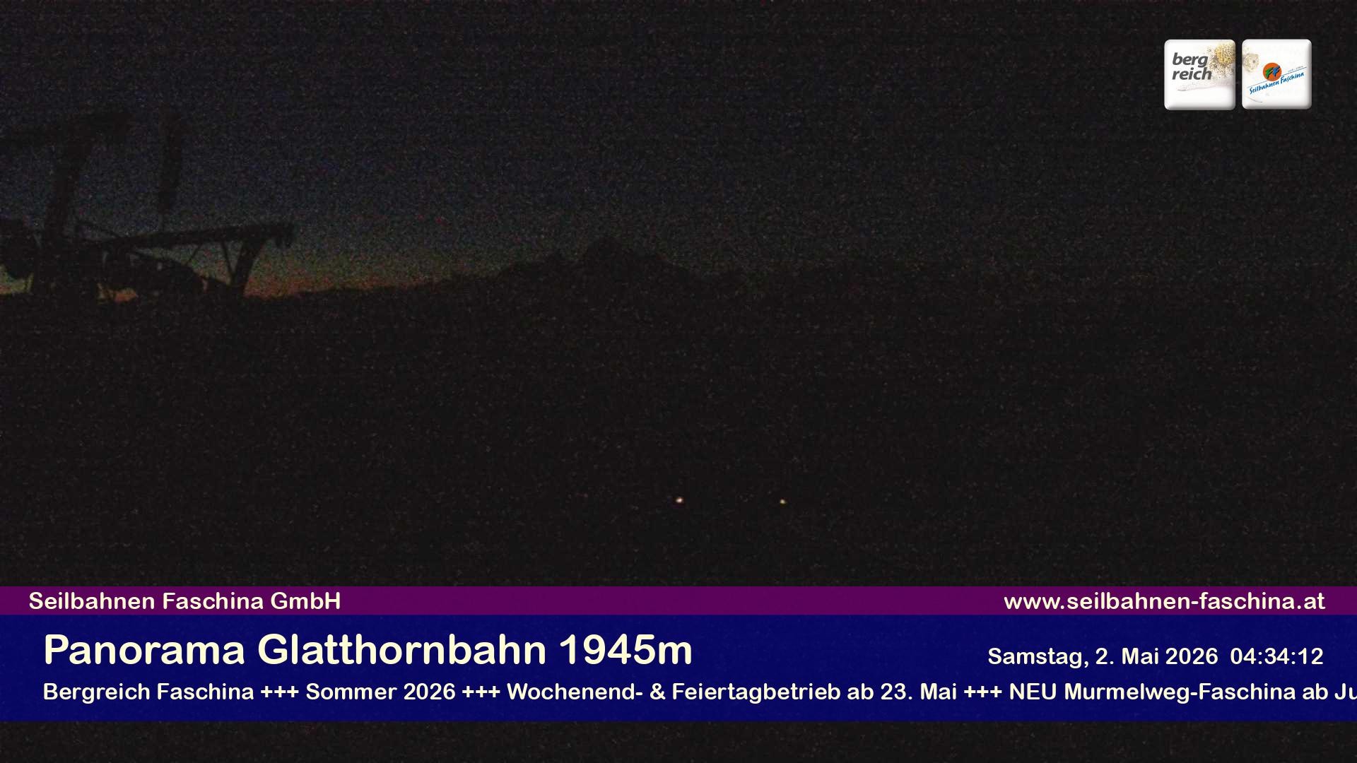 Archiv Foto Webcam Panoramablick von der Glatthornbahn