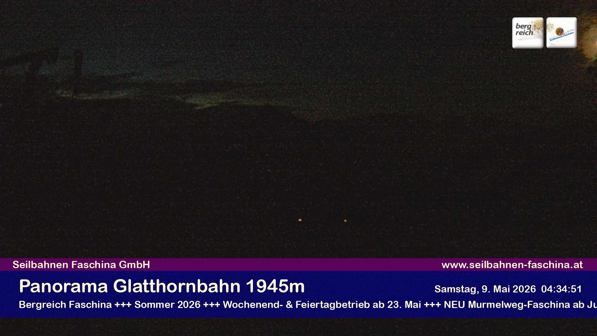 Archiv Foto Webcam Panoramablick von der Glatthornbahn