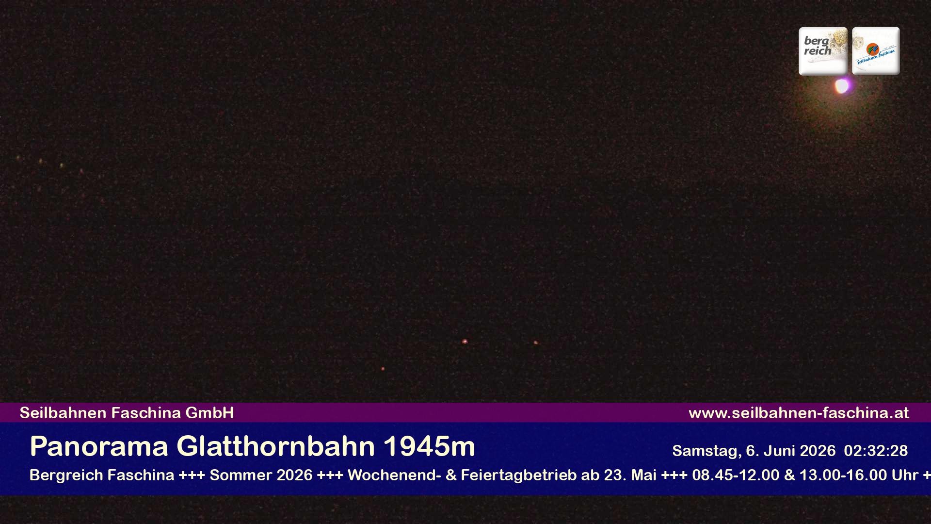 Archiv Foto Webcam Panoramablick von der Glatthornbahn