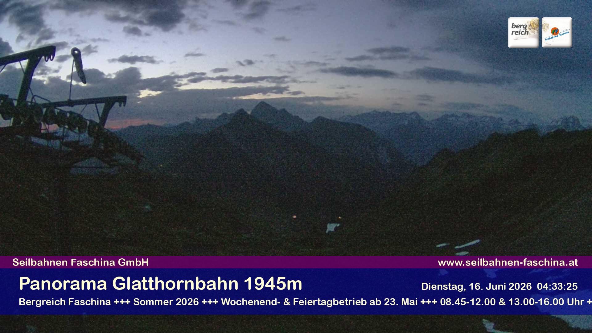 Archived image Webcam view glatthorn (1945m)