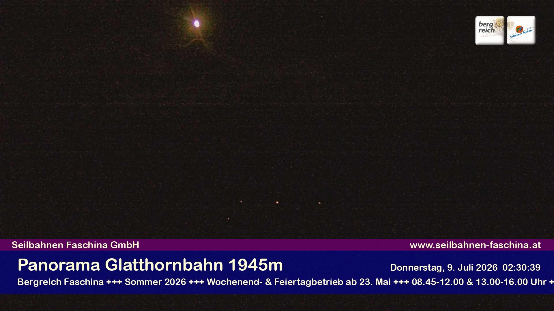 Archiv Foto Webcam Panoramablick von der Glatthornbahn