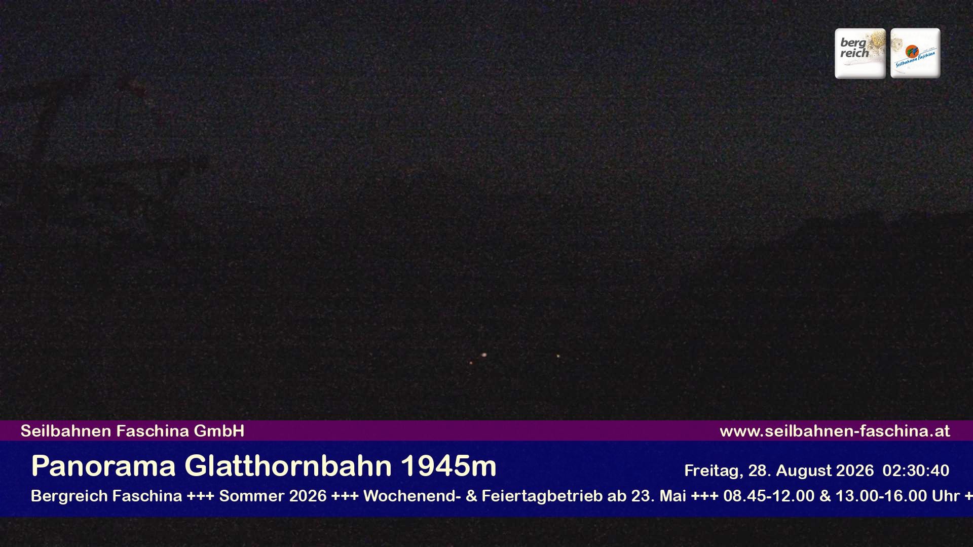 Archiv Foto Webcam Panoramablick von der Glatthornbahn