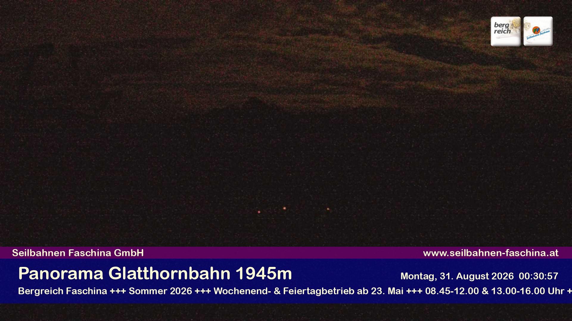 Archiv Foto Webcam Panoramablick von der Glatthornbahn