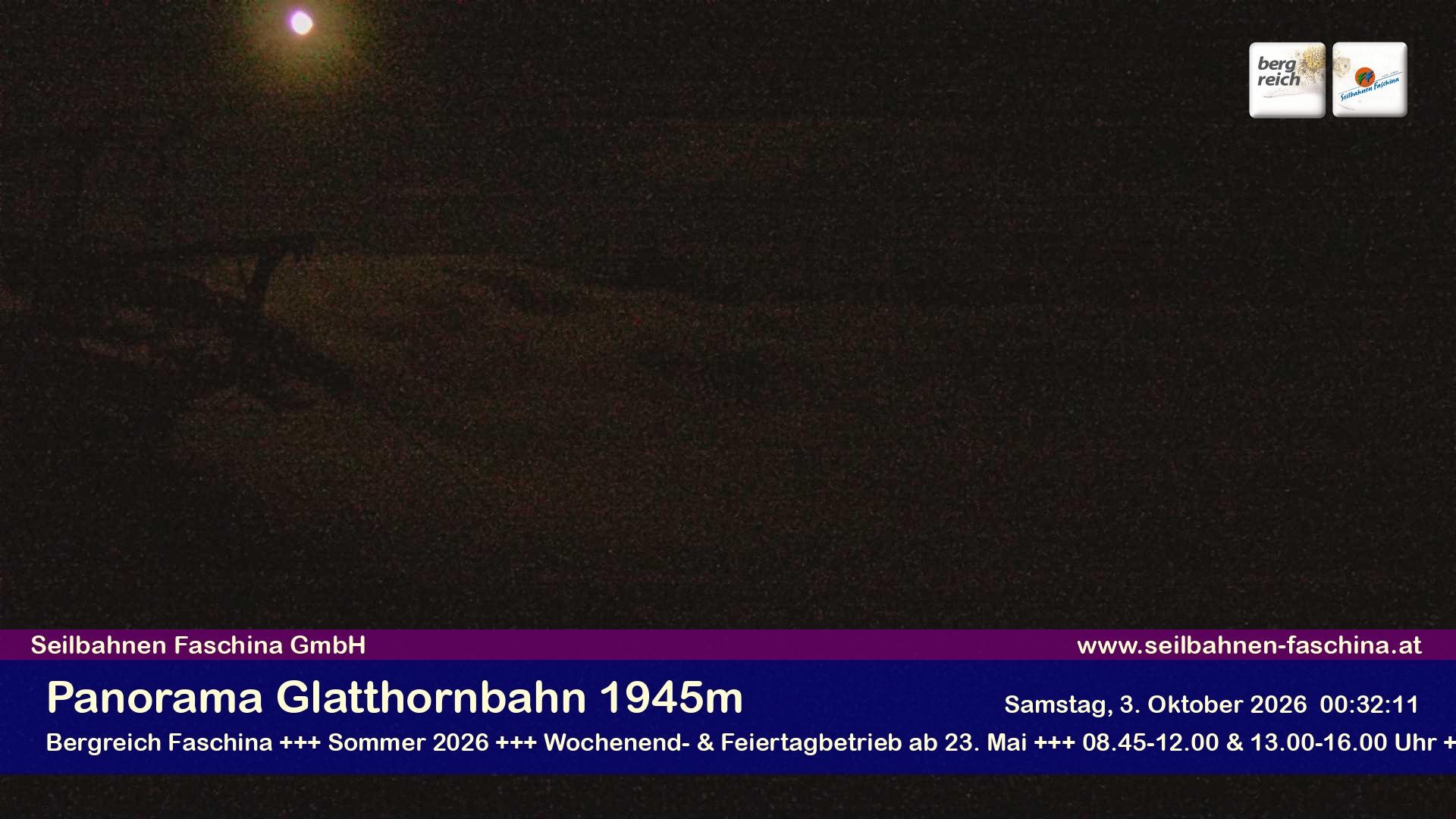 Archiv Foto Webcam Panoramablick von der Glatthornbahn