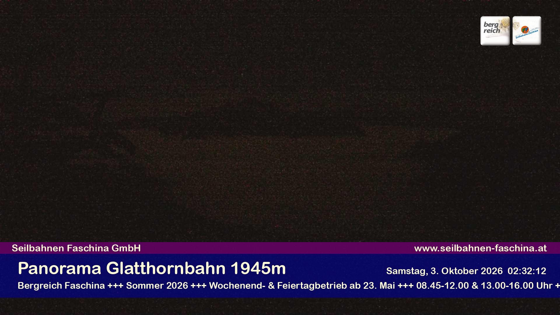 Archiv Foto Webcam Panoramablick von der Glatthornbahn