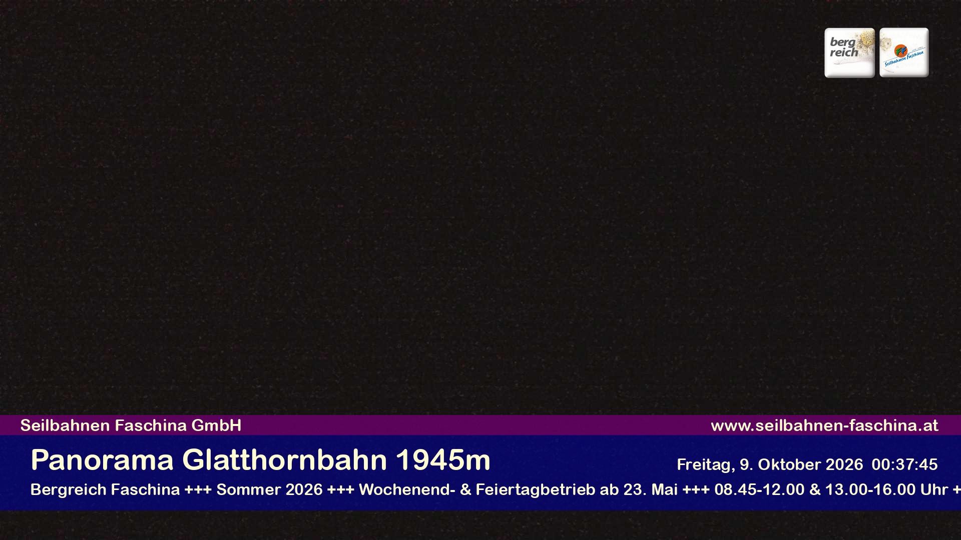 Archiv Foto Webcam Panoramablick von der Glatthornbahn