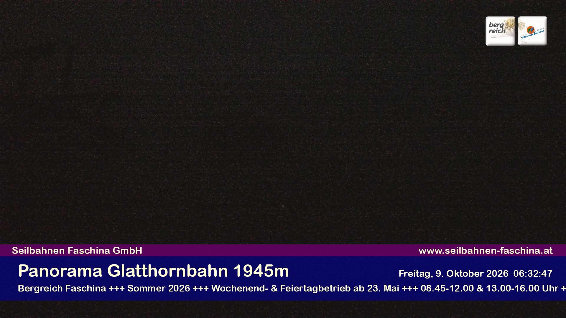 Archiv Foto Webcam Panoramablick von der Glatthornbahn