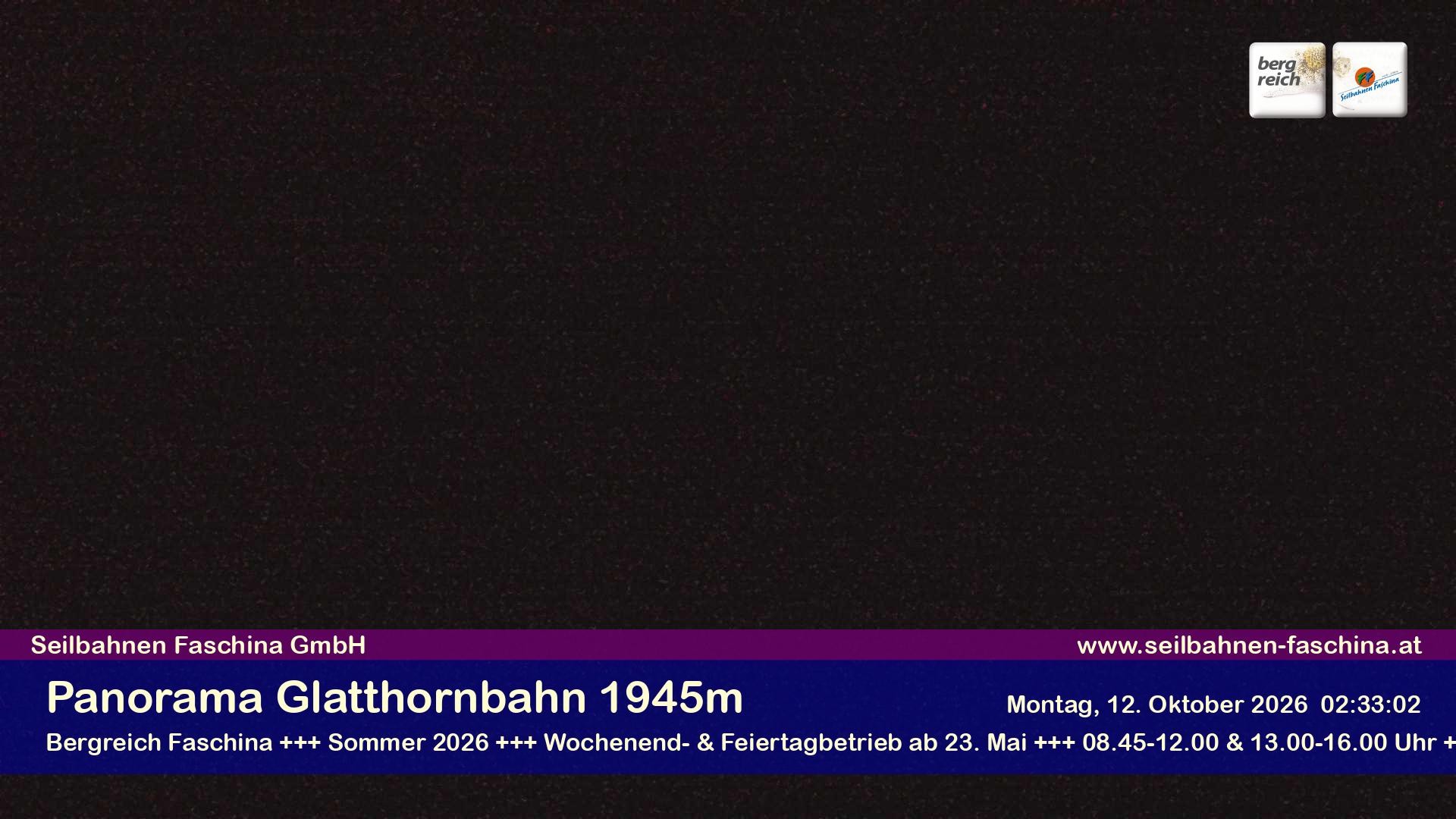 Archiv Foto Webcam Panoramablick von der Glatthornbahn