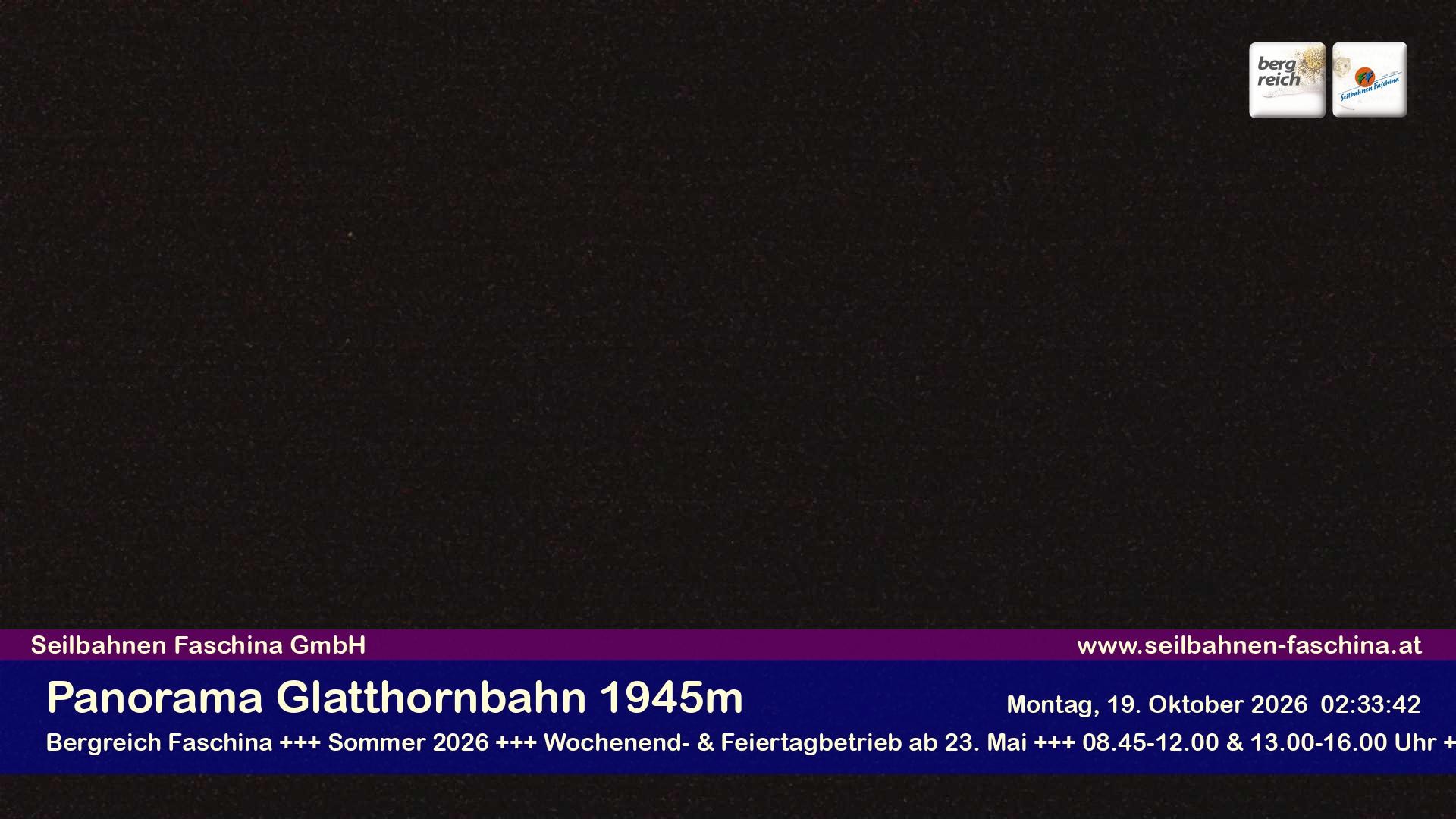 Archiv Foto Webcam Panoramablick von der Glatthornbahn