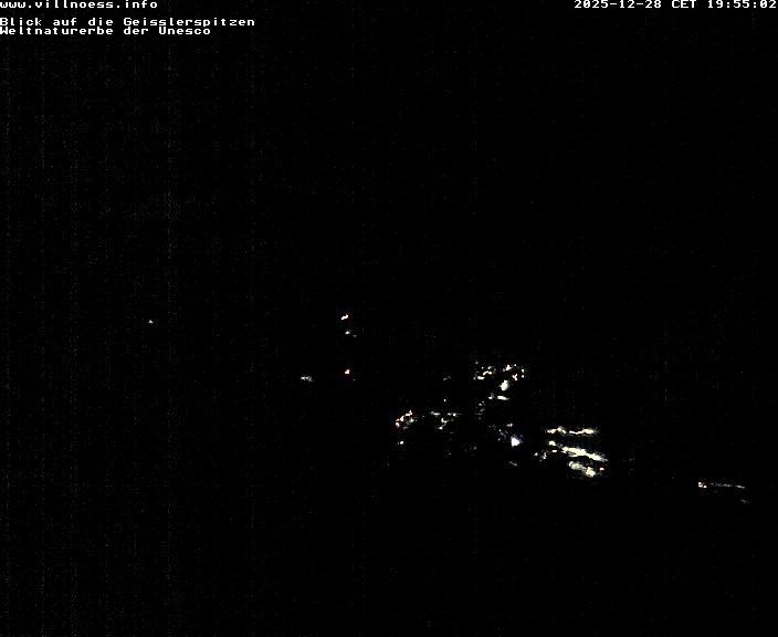 Archiv Foto Webcam Villnöss - Blick auf St. Magdalena und Geisslerspitzen