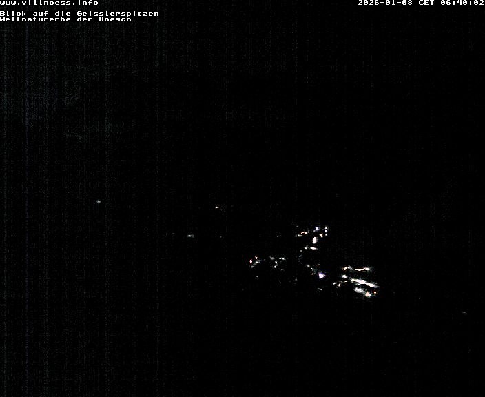 Archiv Foto Webcam Villnöss - Blick auf St. Magdalena und Geisslerspitzen