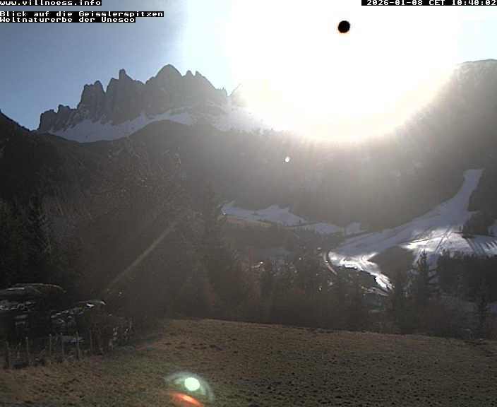 Archived image Webcam Villnöss - St. Magdalena