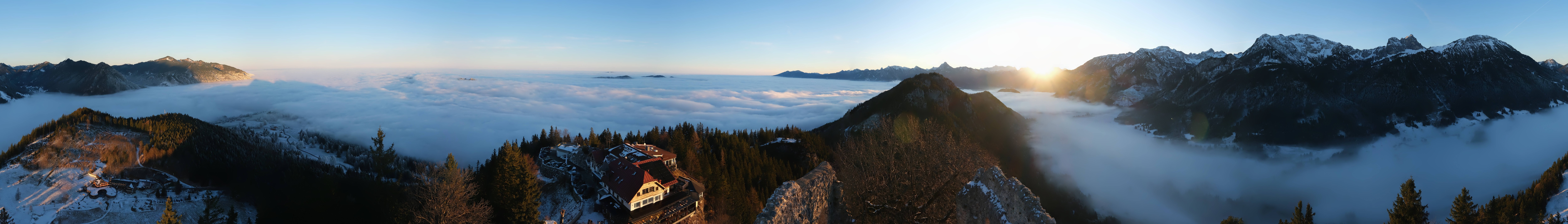 Archiv Foto Webcam Ausblick Burgruine Falkenstein