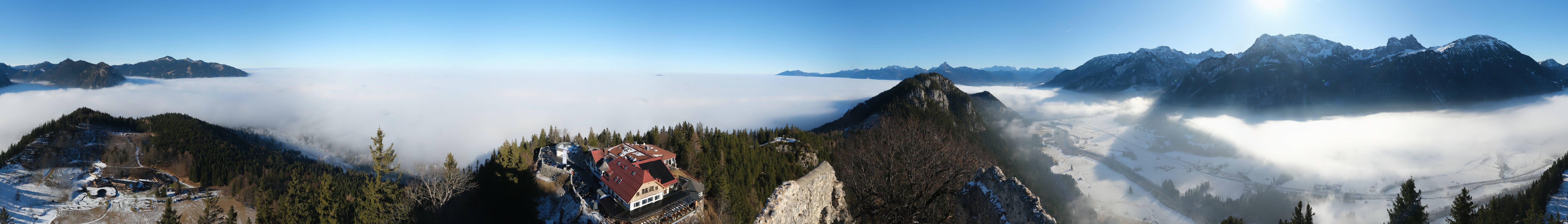 Archiv Foto Webcam Ausblick Burgruine Falkenstein