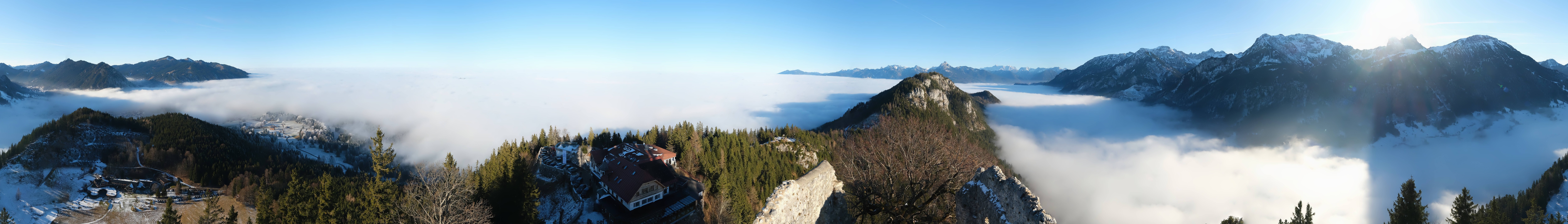Archiv Foto Webcam Ausblick Burgruine Falkenstein