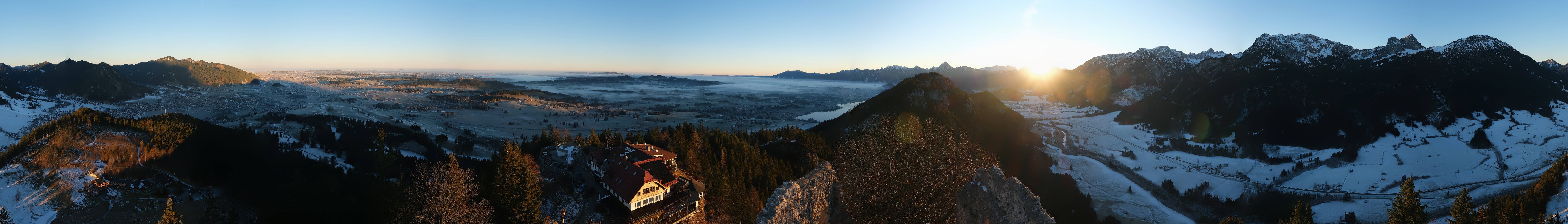 Archiv Foto Webcam Ausblick Burgruine Falkenstein