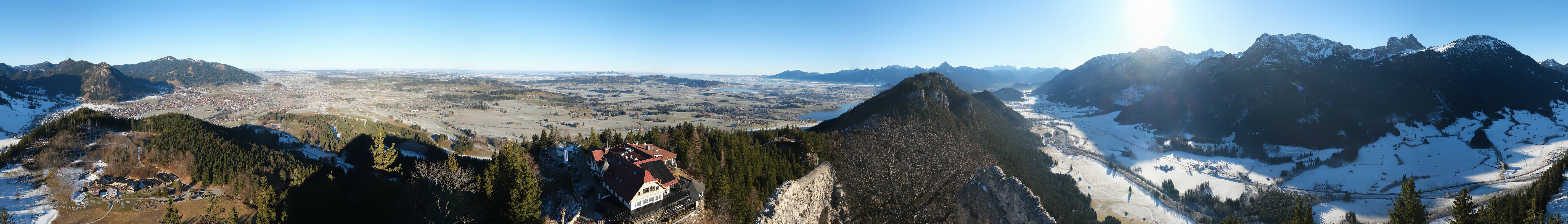 Archiv Foto Webcam Ausblick Burgruine Falkenstein