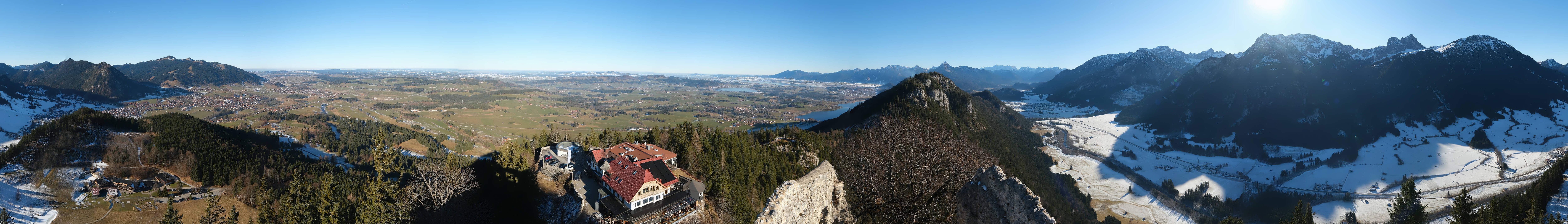 Archiv Foto Webcam Ausblick Burgruine Falkenstein