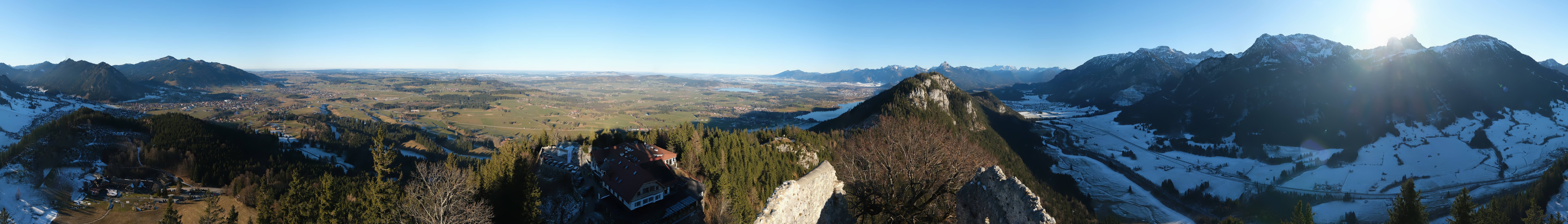 Archiv Foto Webcam Ausblick Burgruine Falkenstein
