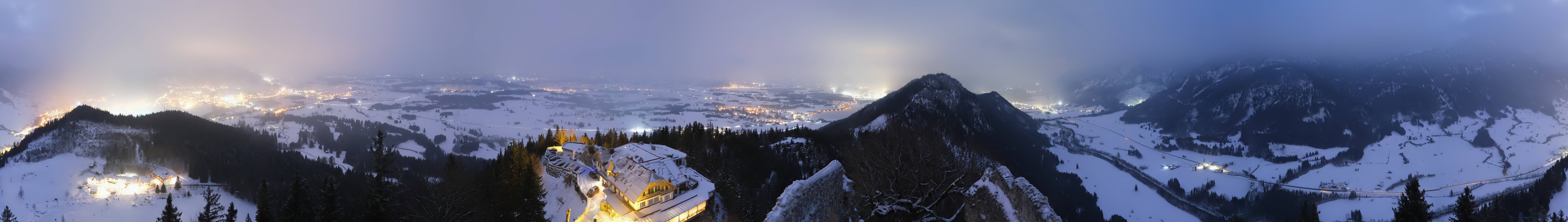 Archiv Foto Webcam Ausblick Burgruine Falkenstein