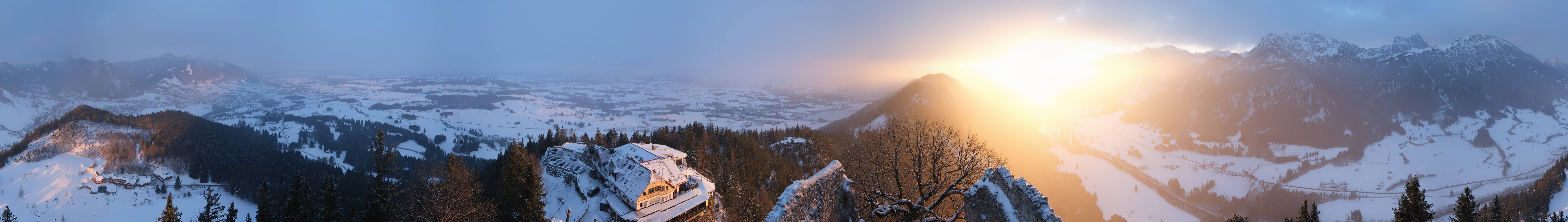 Archiv Foto Webcam Ausblick Burgruine Falkenstein