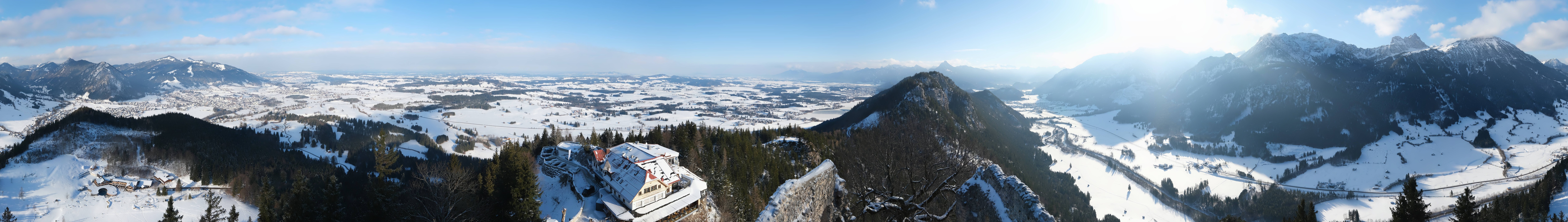 Archiv Foto Webcam Ausblick Burgruine Falkenstein