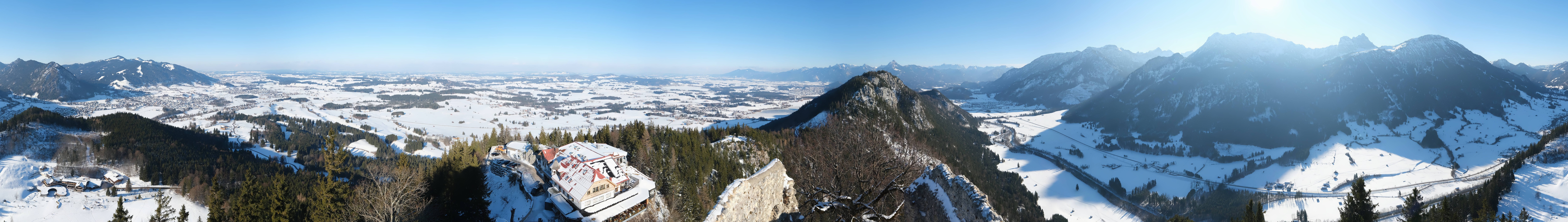 Archiv Foto Webcam Ausblick Burgruine Falkenstein