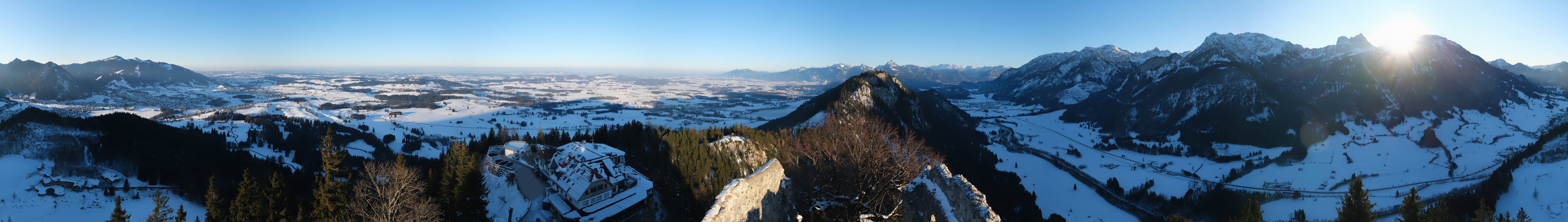 Archiv Foto Webcam Ausblick Burgruine Falkenstein