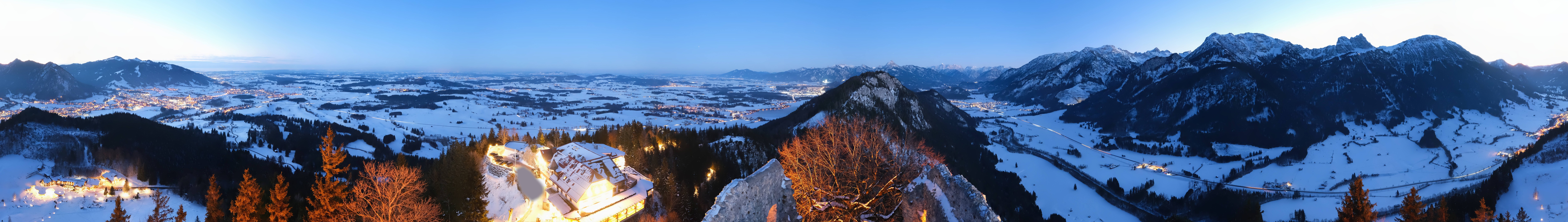 Archiv Foto Webcam Ausblick Burgruine Falkenstein