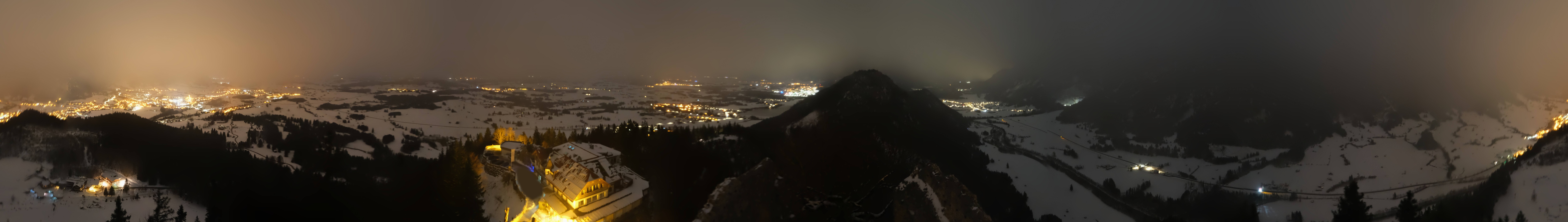 Archived image Webcam Allgäu: Castle Falkenstein