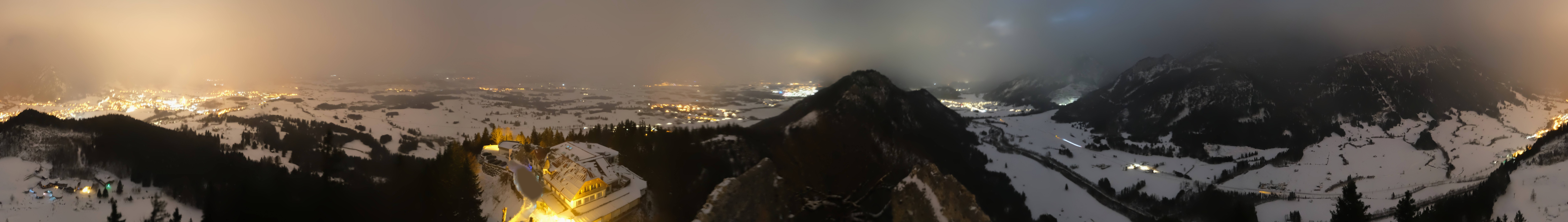 Archived image Webcam Allgäu: Castle Falkenstein