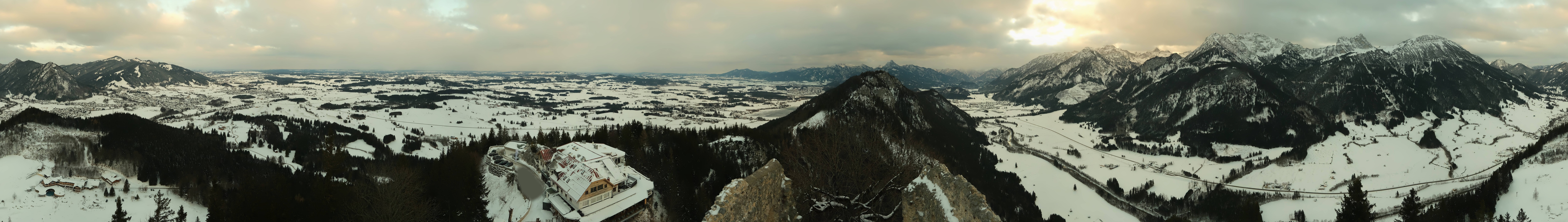 Archived image Webcam Allgäu: Castle Falkenstein