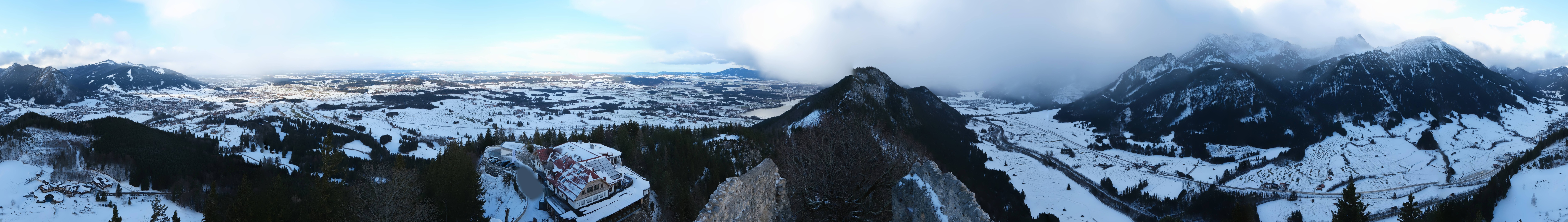 Archived image Webcam Allgäu: Castle Falkenstein