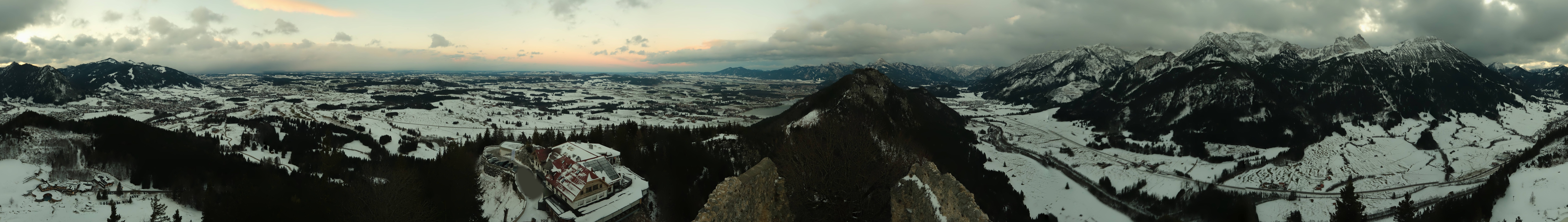 Archived image Webcam Allgäu: Castle Falkenstein