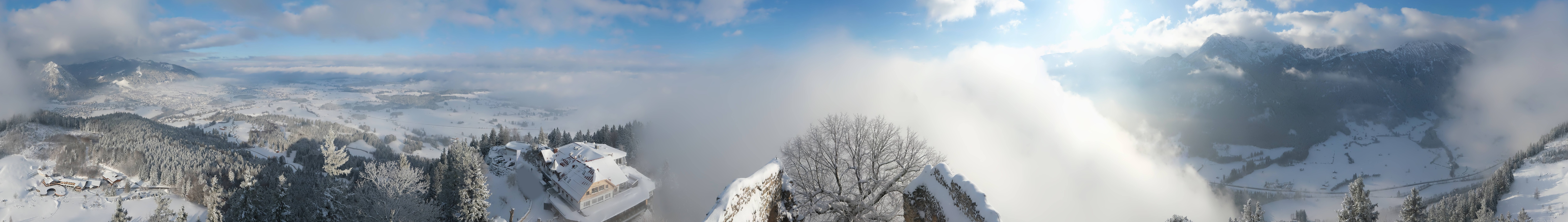 Archiv Foto Webcam Ausblick Burgruine Falkenstein