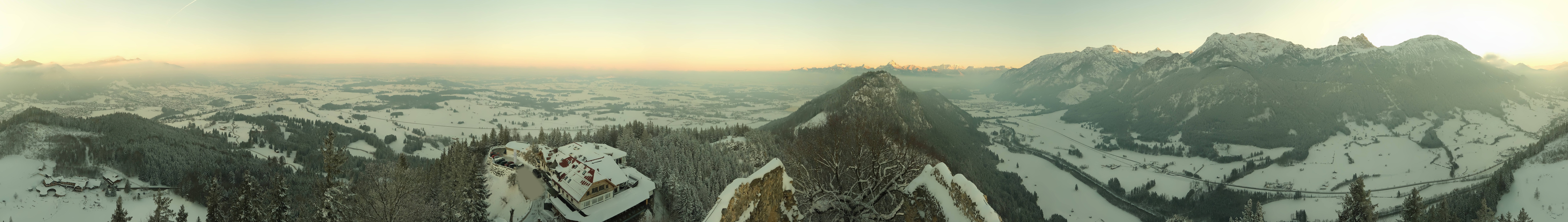 Archiv Foto Webcam Ausblick Burgruine Falkenstein