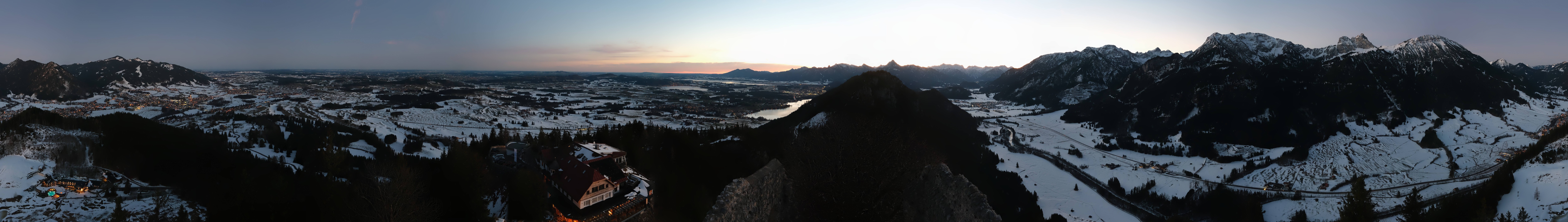 Archiv Foto Webcam Ausblick Burgruine Falkenstein