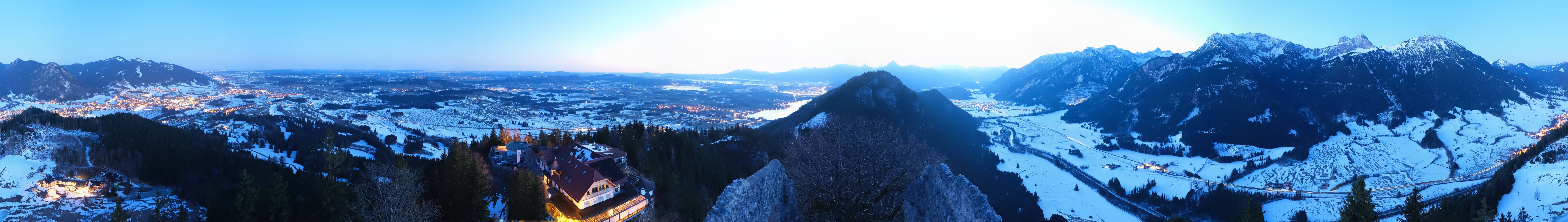 Archived image Webcam Allgäu: Castle Falkenstein