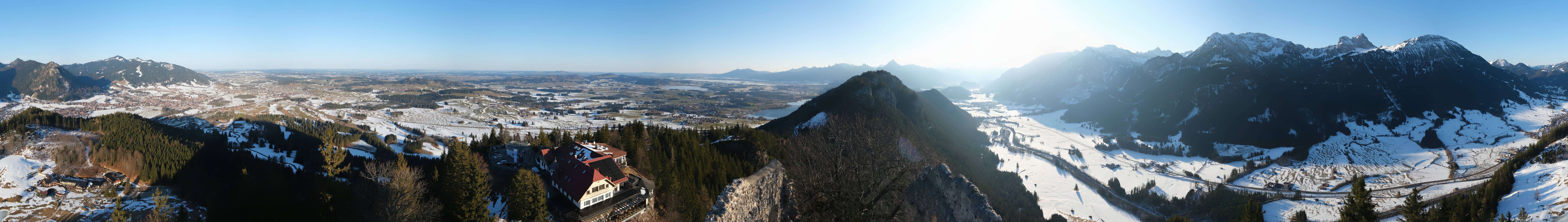 Archived image Webcam Allgäu: Castle Falkenstein